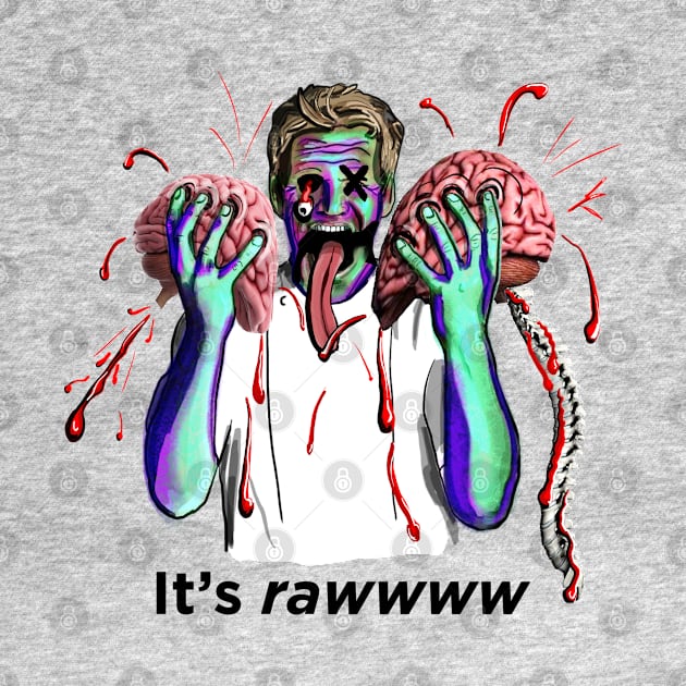 Gordon Ramsay, Brain eating Zombie by SmerkinGherkin